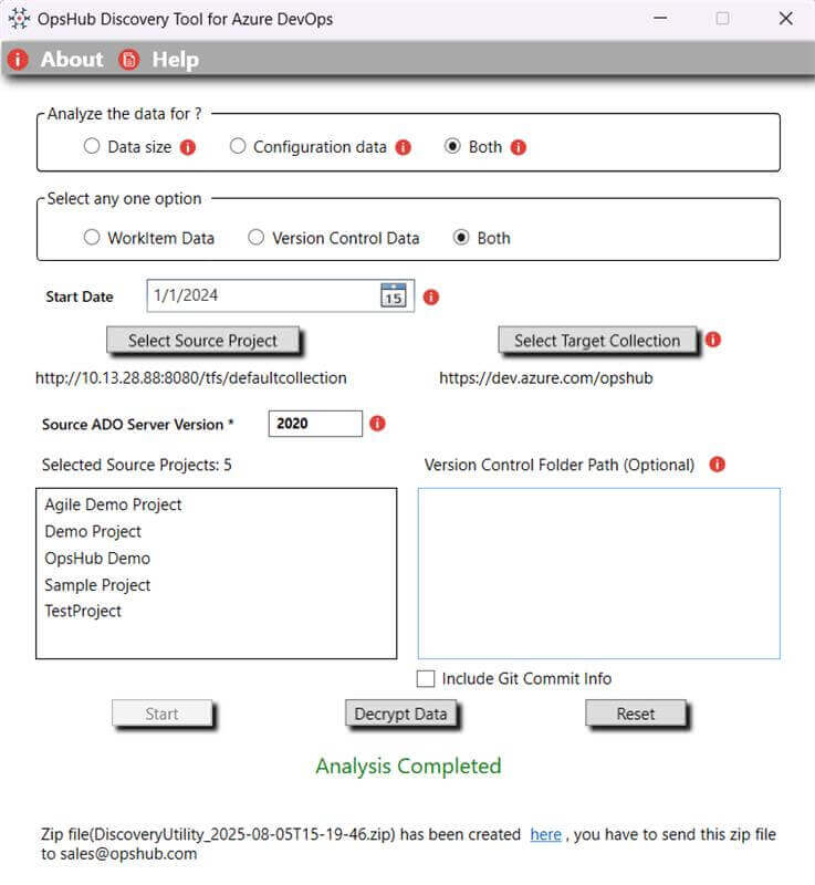 OpsHub Discovery Tool for Azure DevOps - OpsHub - Enterprise ...